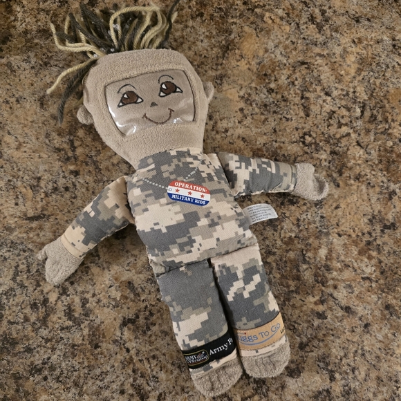 operation military Other - Operation Military Kids Huggs to Go military deployment doll,